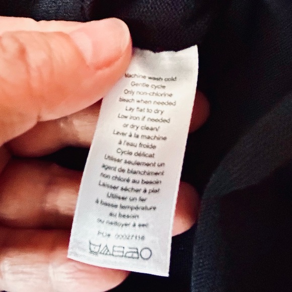 rag & bone Women’s Hudson Black Heather Long-Sleeve Pullover Size S - Picture 11 of 11